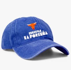 Gorra azul Francia Festival La Porteña
